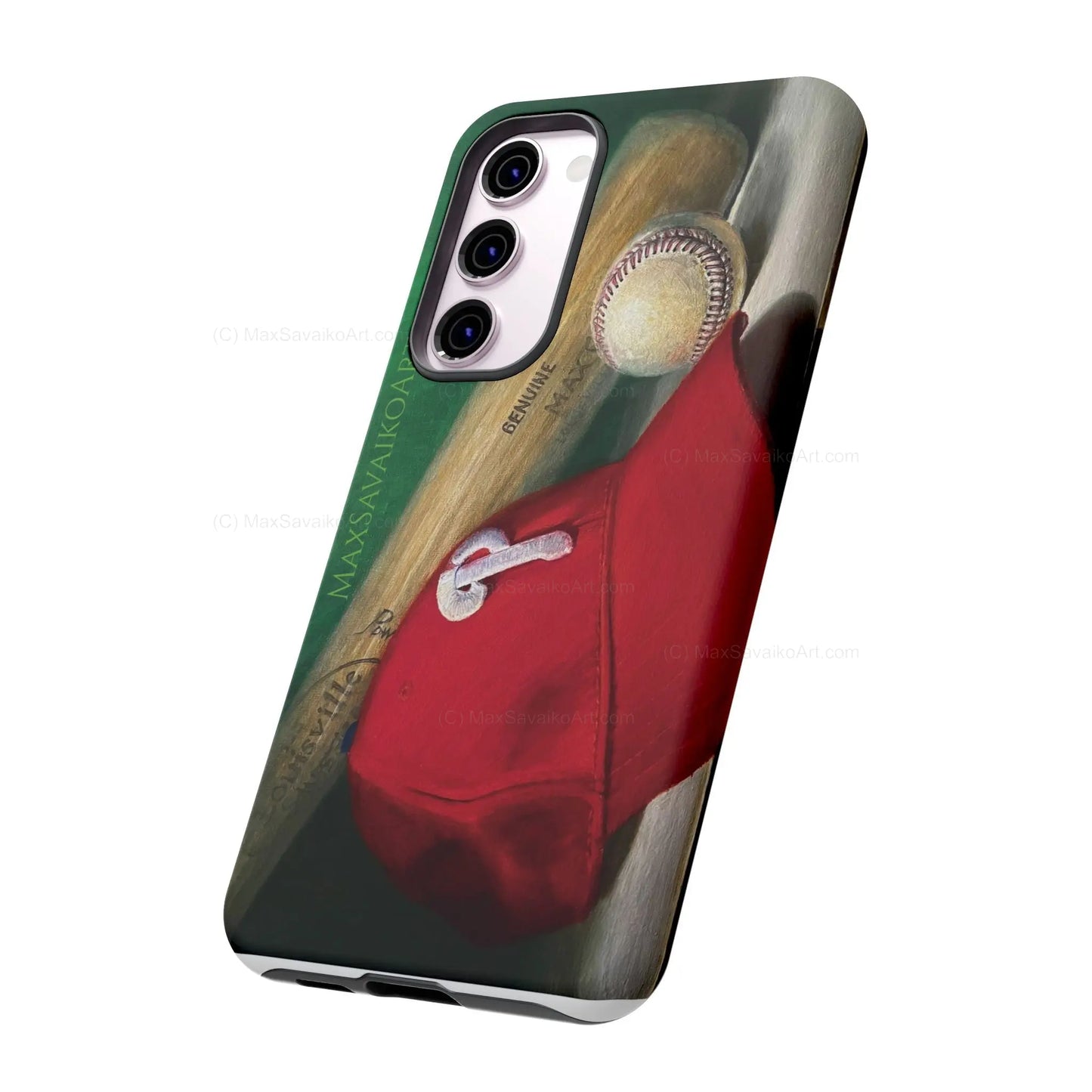 Custom Phone Case Philadelphia Phillies Play Ball Art - Max Savaiko Art Gallery