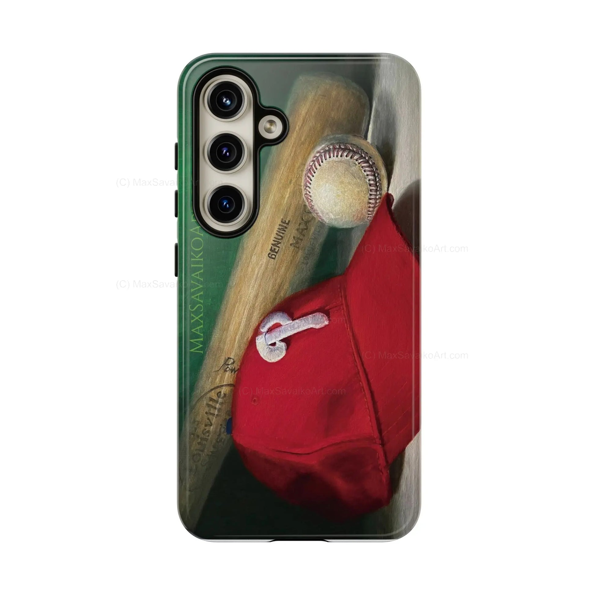 Custom Phone Case Philadelphia Phillies Play Ball Art - Max Savaiko Art Gallery