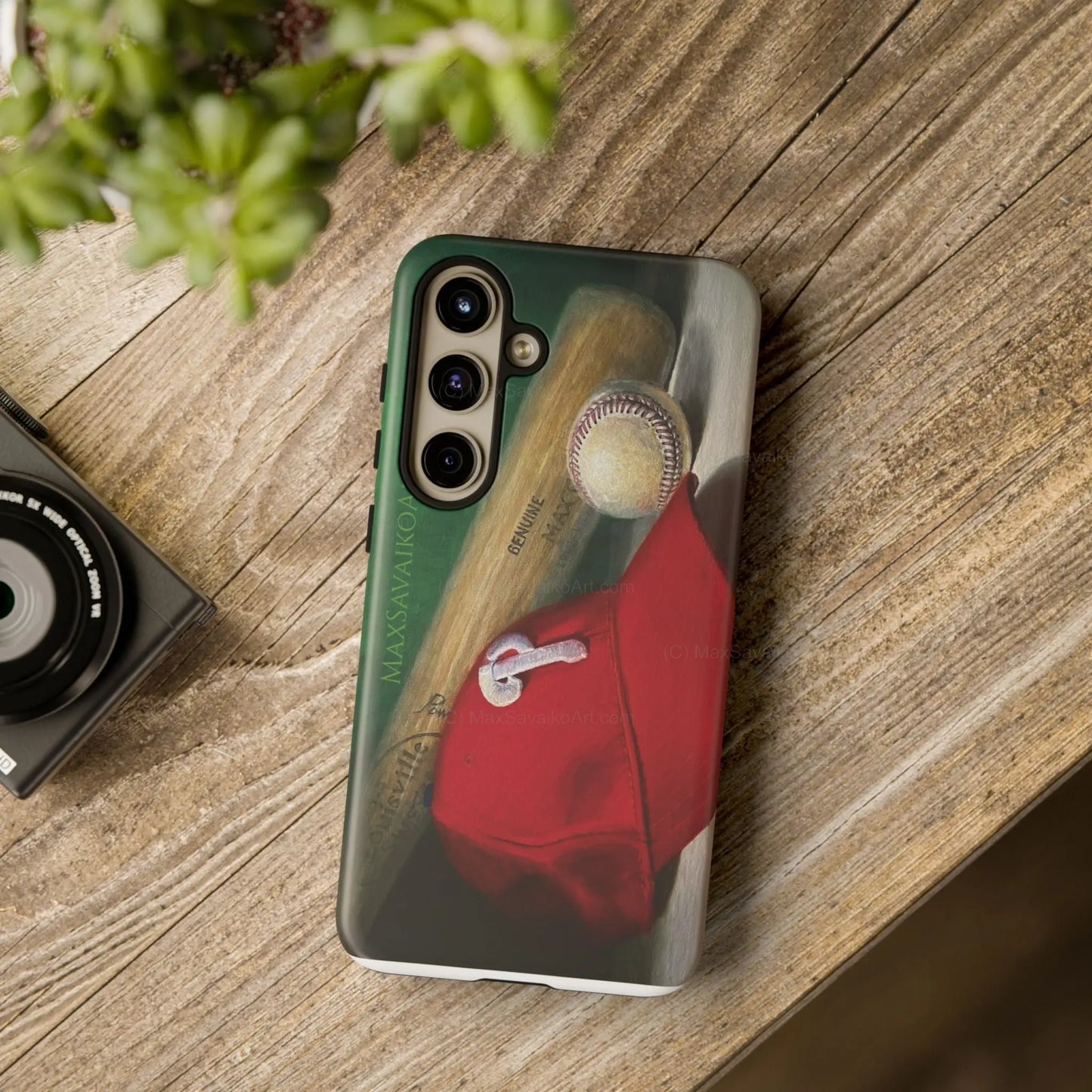 Custom Phone Case Philadelphia Phillies Play Ball Art - Max Savaiko Art Gallery