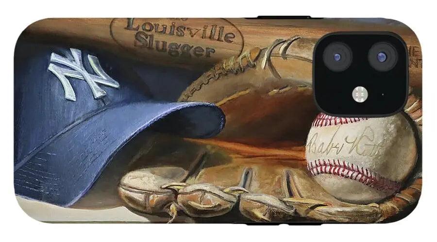 Custom iPhone Case NY Yankees Baseball Pixels