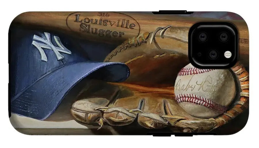 Custom iPhone Case NY Yankees Baseball Pixels