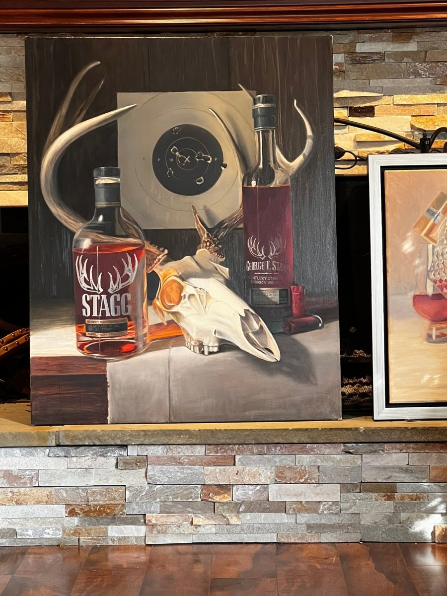 Whiskey Art - George T. Stagg - Stagg Party - Max Savaiko Art Gallery