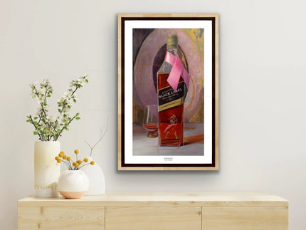 Limited Edition Johnnie Walker Scotch Whisky Walk With Jane     Max Savaiko Art