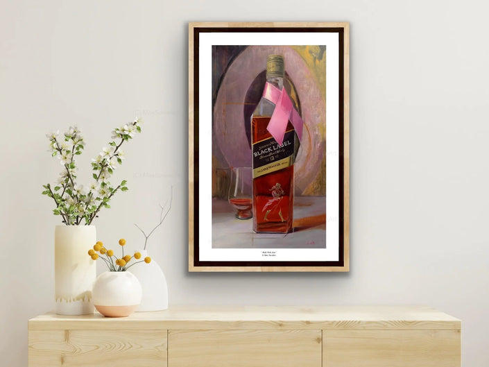 Limited Edition Johnnie Walker Scotch Whisky Walk With Jane     Max Savaiko Art