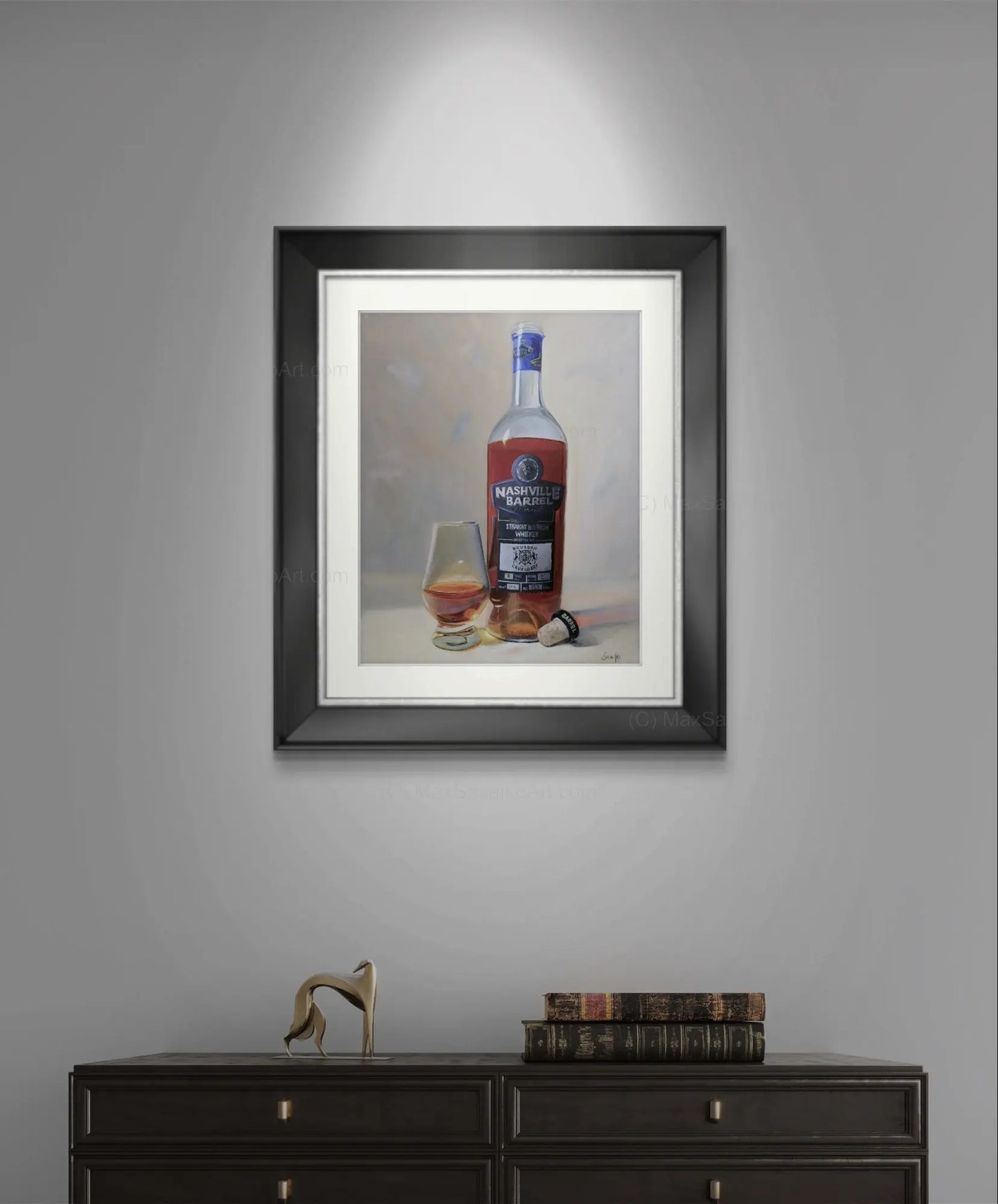 Limited Edition Nashville Barrel Co Bourbon Art     Max Savaiko Art Gallery