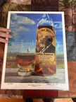 Limited Edition Pappy Van Winkle 15 bourbon print Still a Teenager     Max Savaiko Art