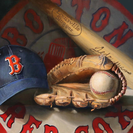 Limited Edition Print - Boston Red Sox - Max Savaiko Art Gallery