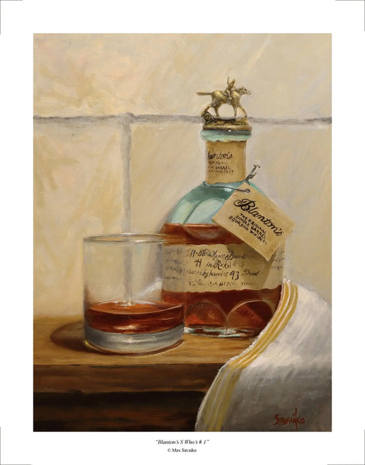 Limited Edition Print - Colonel Albert Blanton Single Barrel Granite