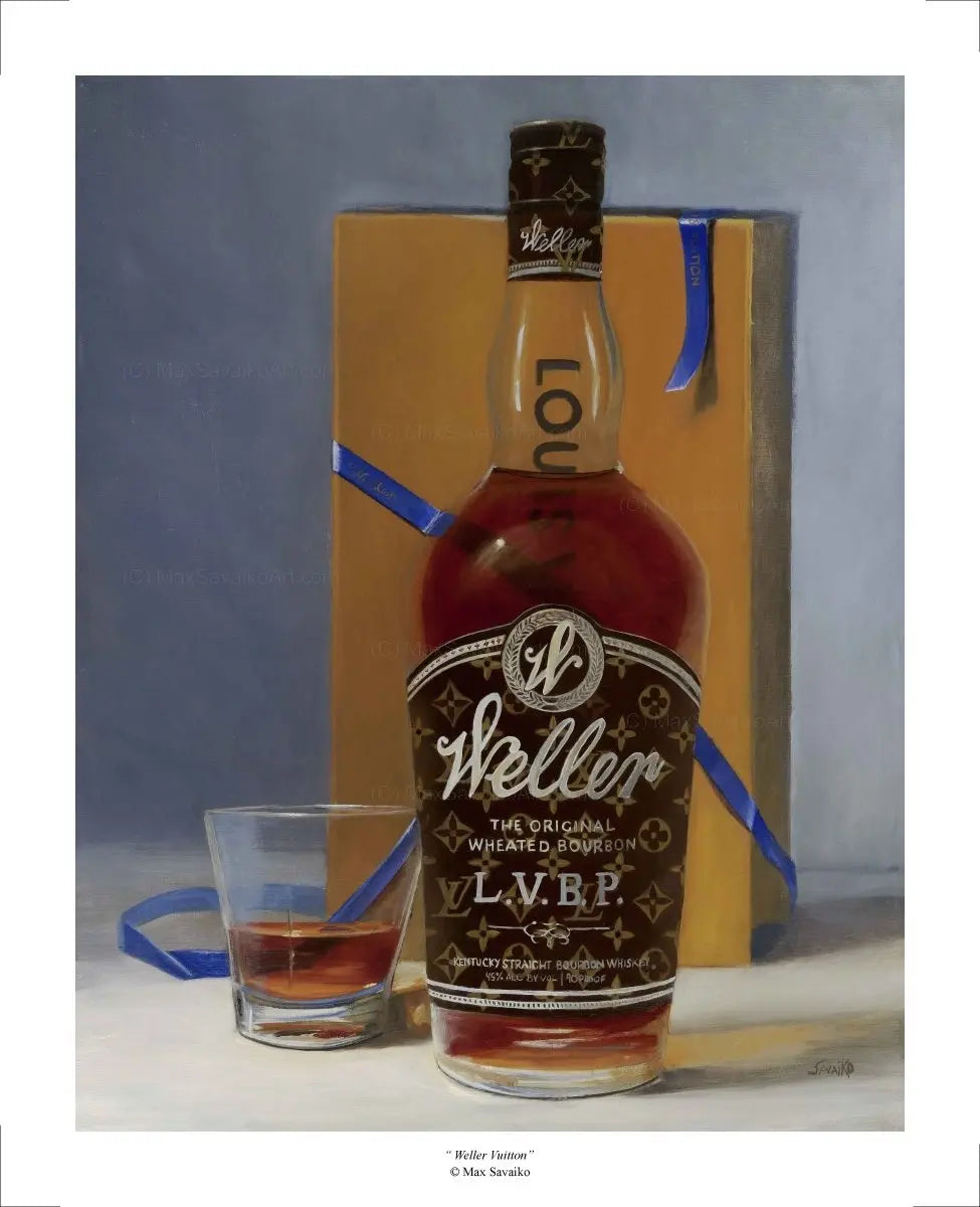 Limited Edition Weller Special Reserve Bourbon LV Artwork     Granite