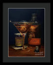 Manhattan Cocktail - Bulleit Distilling Co Framed Print     Pixels