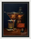 Manhattan Cocktail - Bulleit Distilling Co Framed Print     Pixels