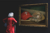 Original Oil Painting A Catchy Title Philadelphia Phillies     MaxSavaikoArt.com