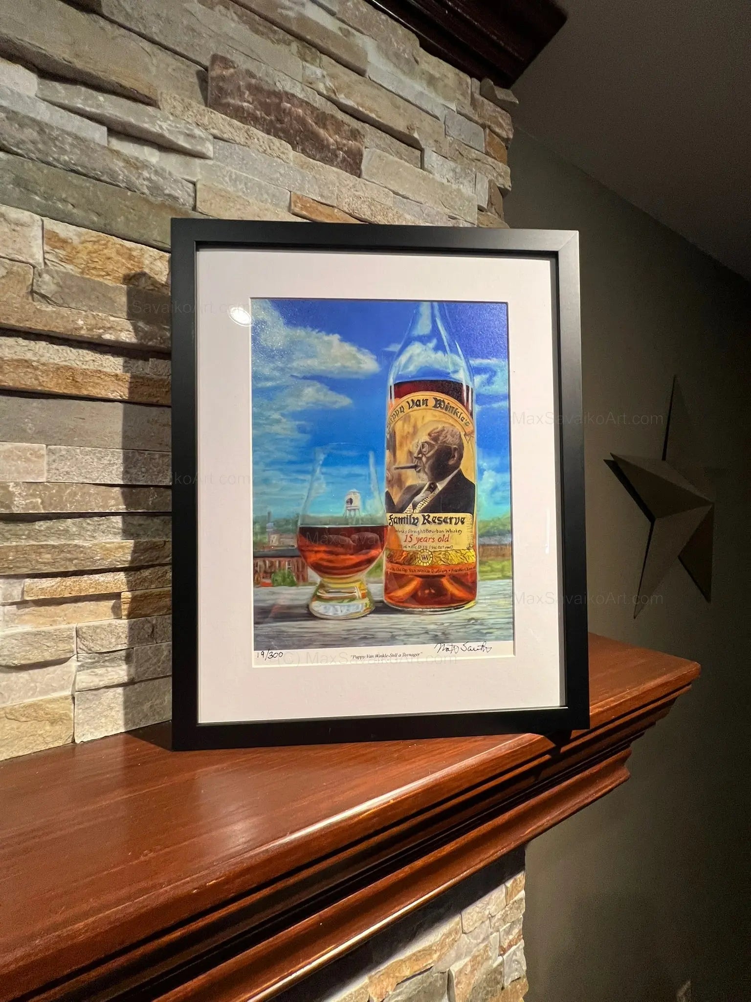 Pappy Van Winkle Still a Teenager     Max Savaiko Art Gallery