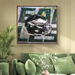 Philadelphia Eagles Artwork Blood Sweat Tears Abstraction     Max Savaiko Art Gallery