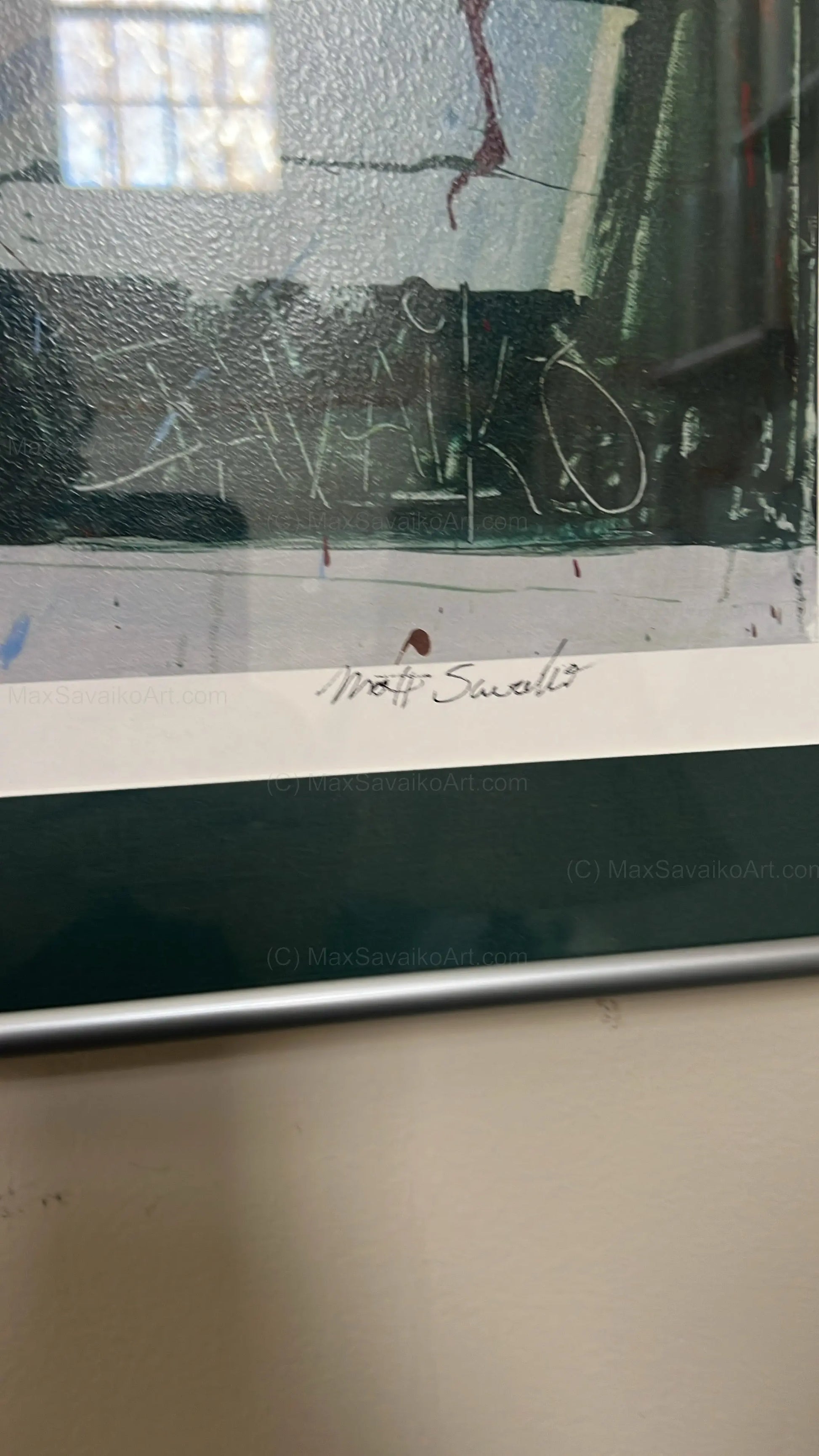 Philadelphia Eagles signed limited edition print - Framed     Max Savaiko Art Gallery