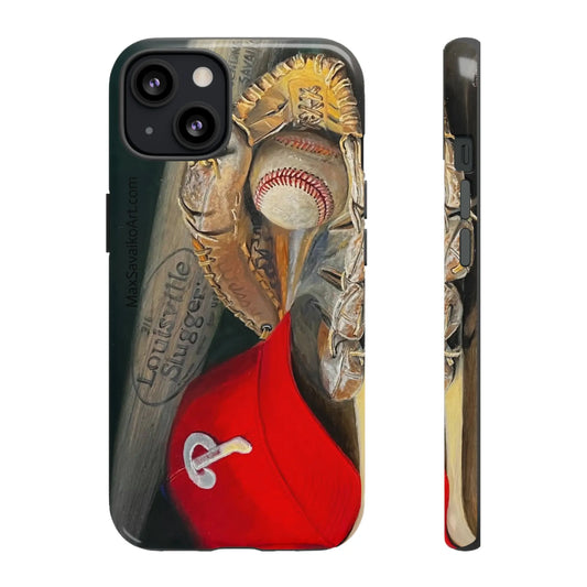 Savaiko Art - Baseball phone case Philadelphia Phillies - Max Savaiko Art