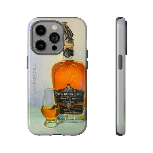 Savaiko Art - Whistle Pig Boss Hog Neat Tough Phone Case - Max Savaiko Art