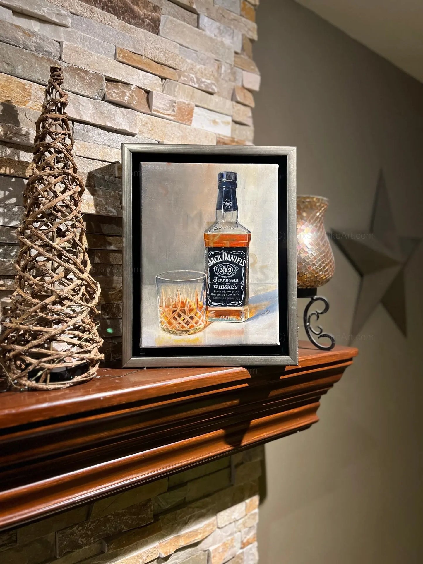 Whiskey Art Jack Daniel's Distillery Tennesee Whiskey Art     Max Savaiko Art