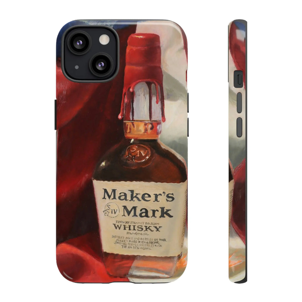 Savaiko Art - Red White and Bourbon Tough Phone Case