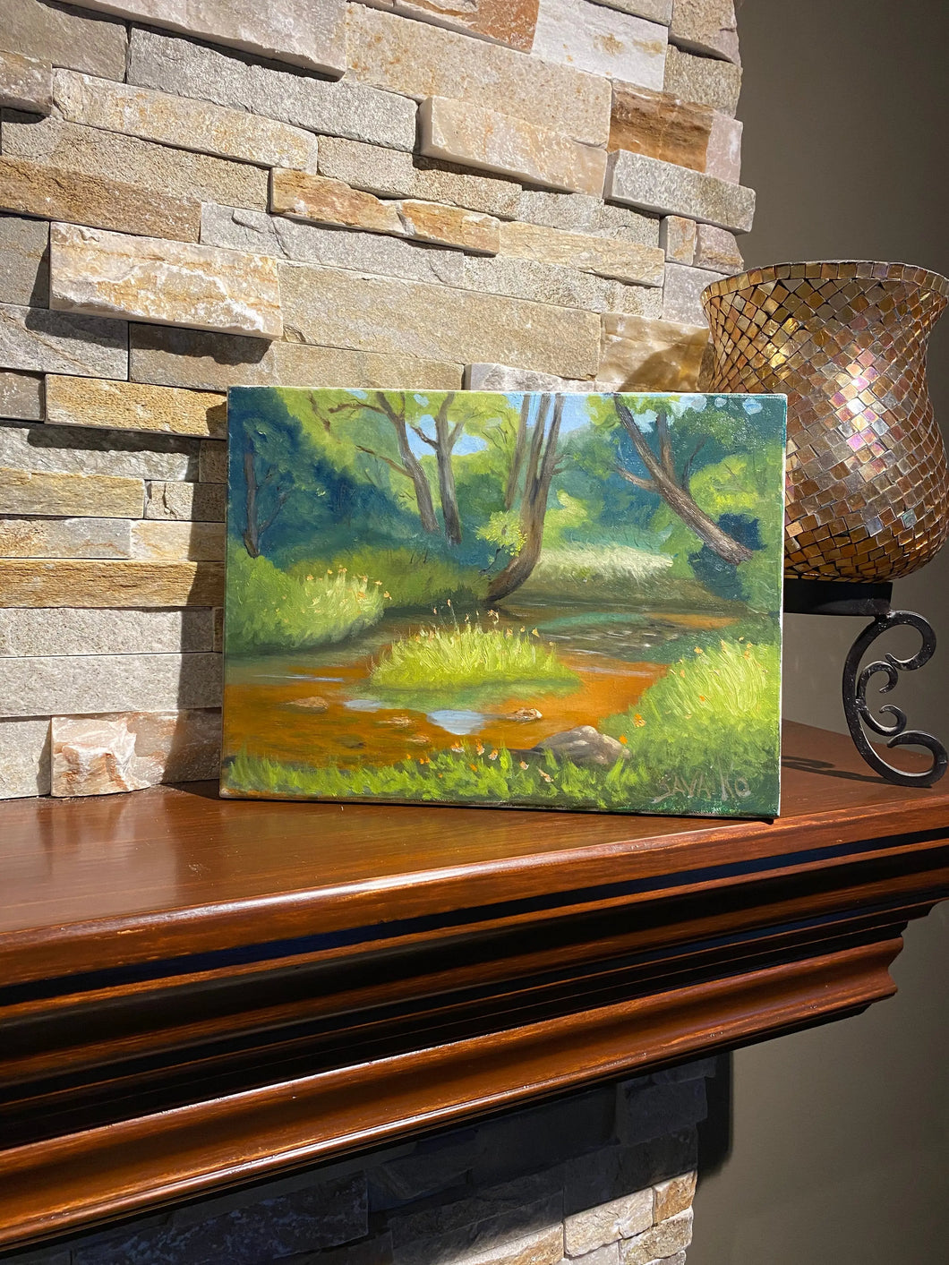 Across the stream - Proceeds benefit Parkinson's Foundation
