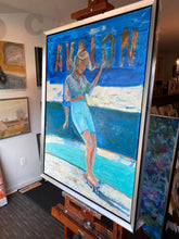 Load image into Gallery viewer, Original Oil Painting - Sidewalk Sail
