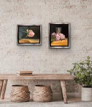 Load image into Gallery viewer, Original Oil Painting - Pink Peonies and Silver cup
