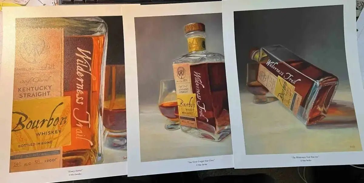 Limited Edition Print - Wilderness Trail Whiskey artwork - Bad Ass - Max Savaiko Art Gallery
