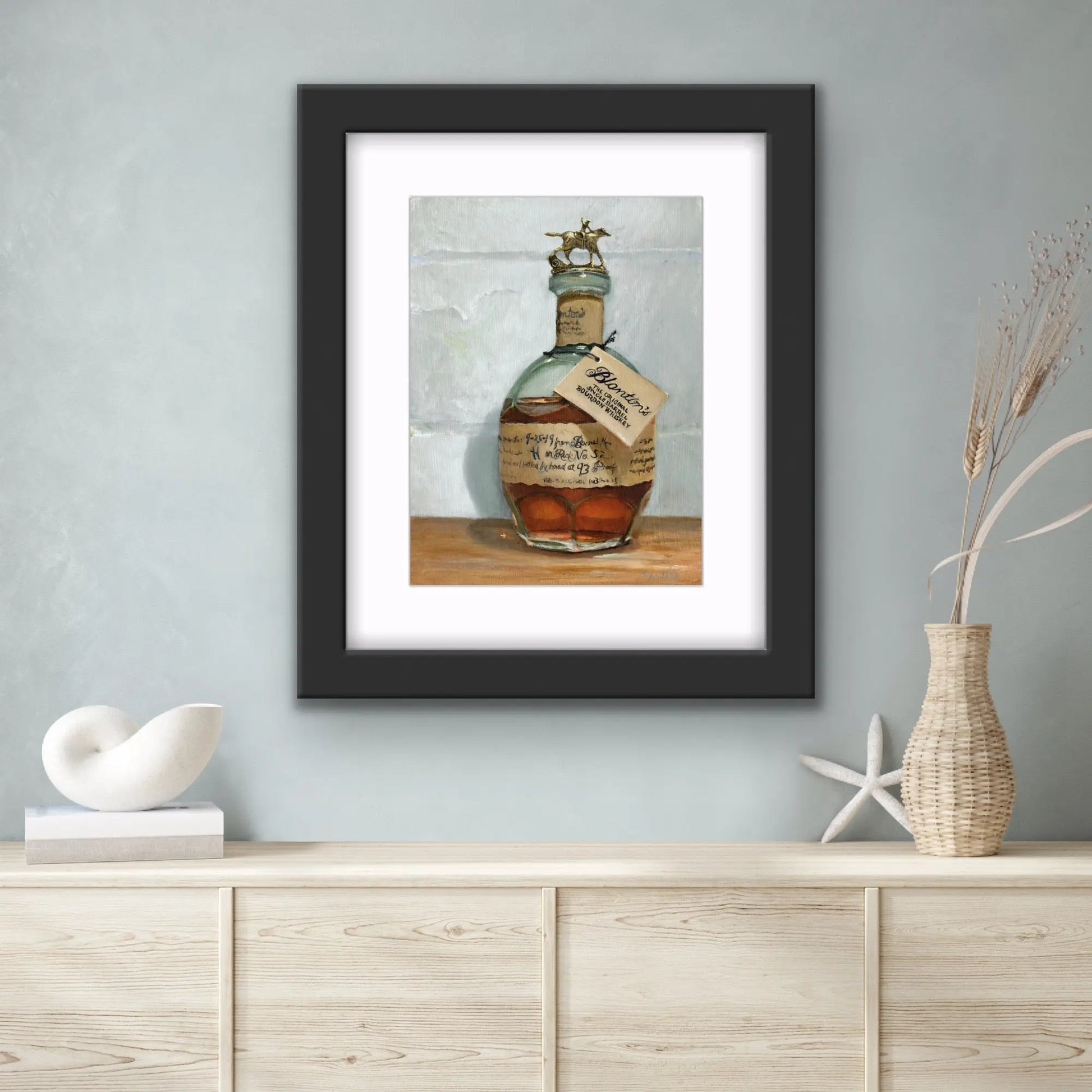 Limited Edition Print - Albert Blanton's Bourbon Letter S