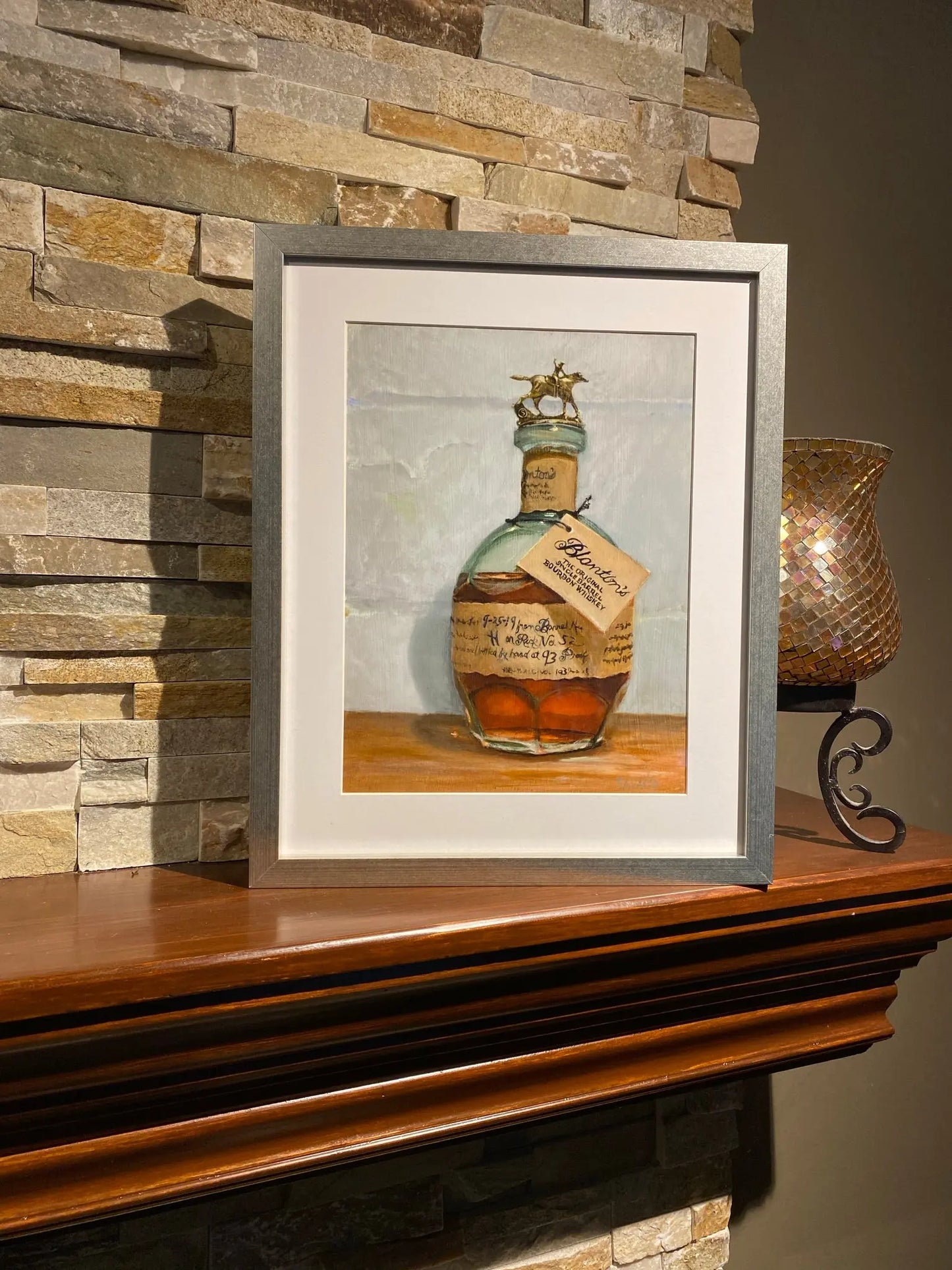 Limited Edition Print - Albert Blanton's Bourbon Letter S