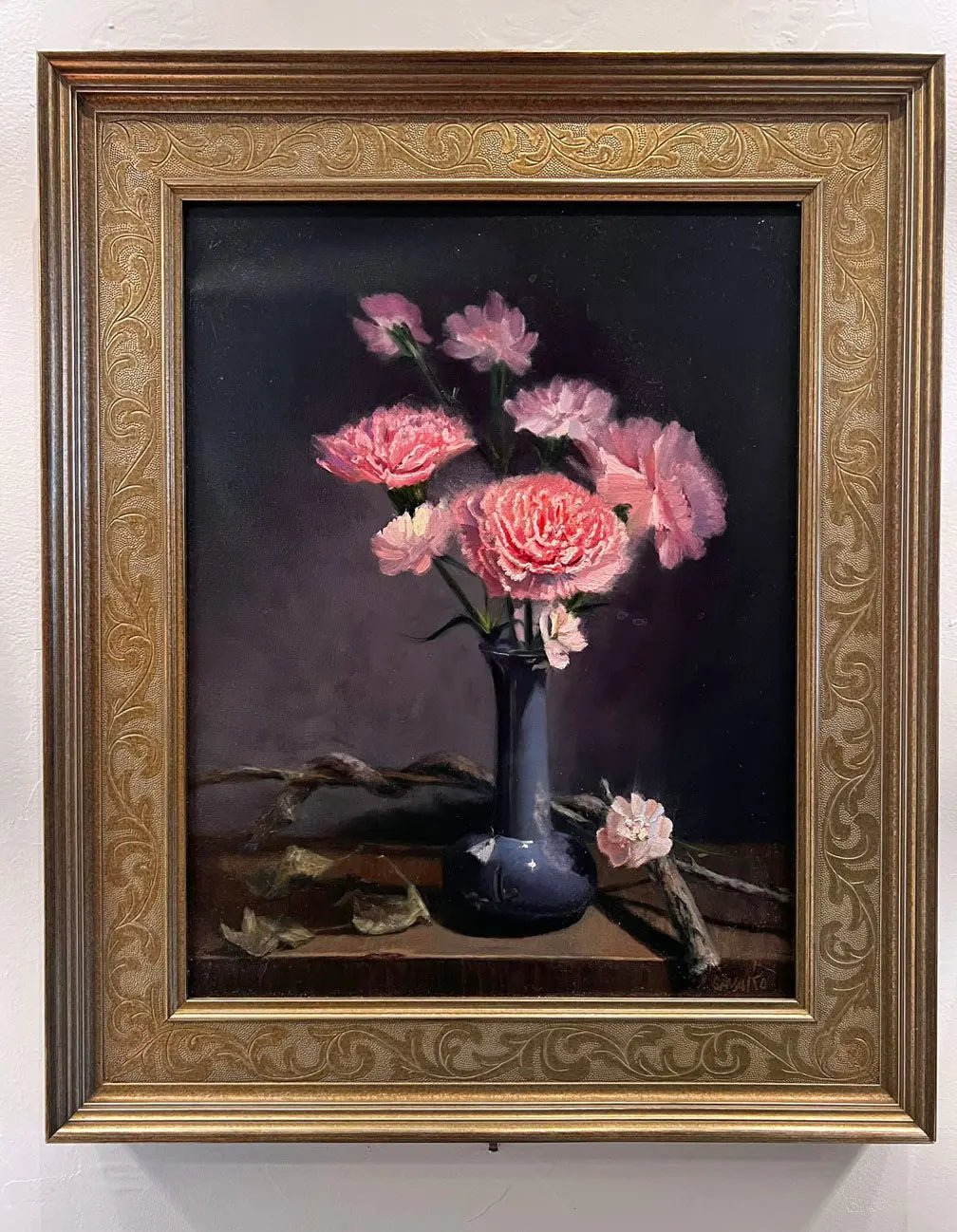 Original Floral Artwork - True Love Refections Max Savaiko Art